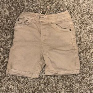 Cat & Jack Beige Drawstring Shorts